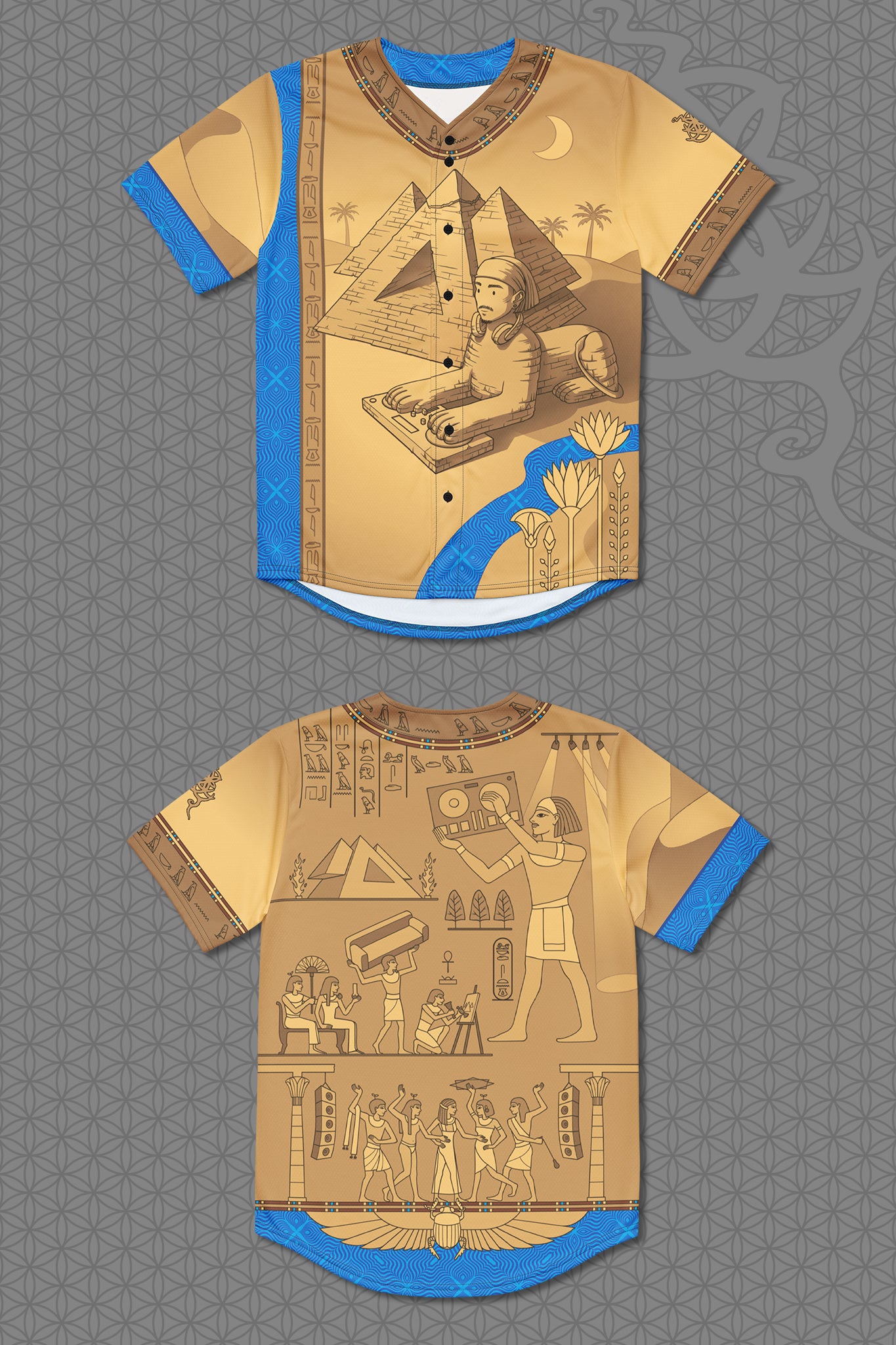WN-ANCIENT FEST GATHERING Unisex Baseball Jersey
