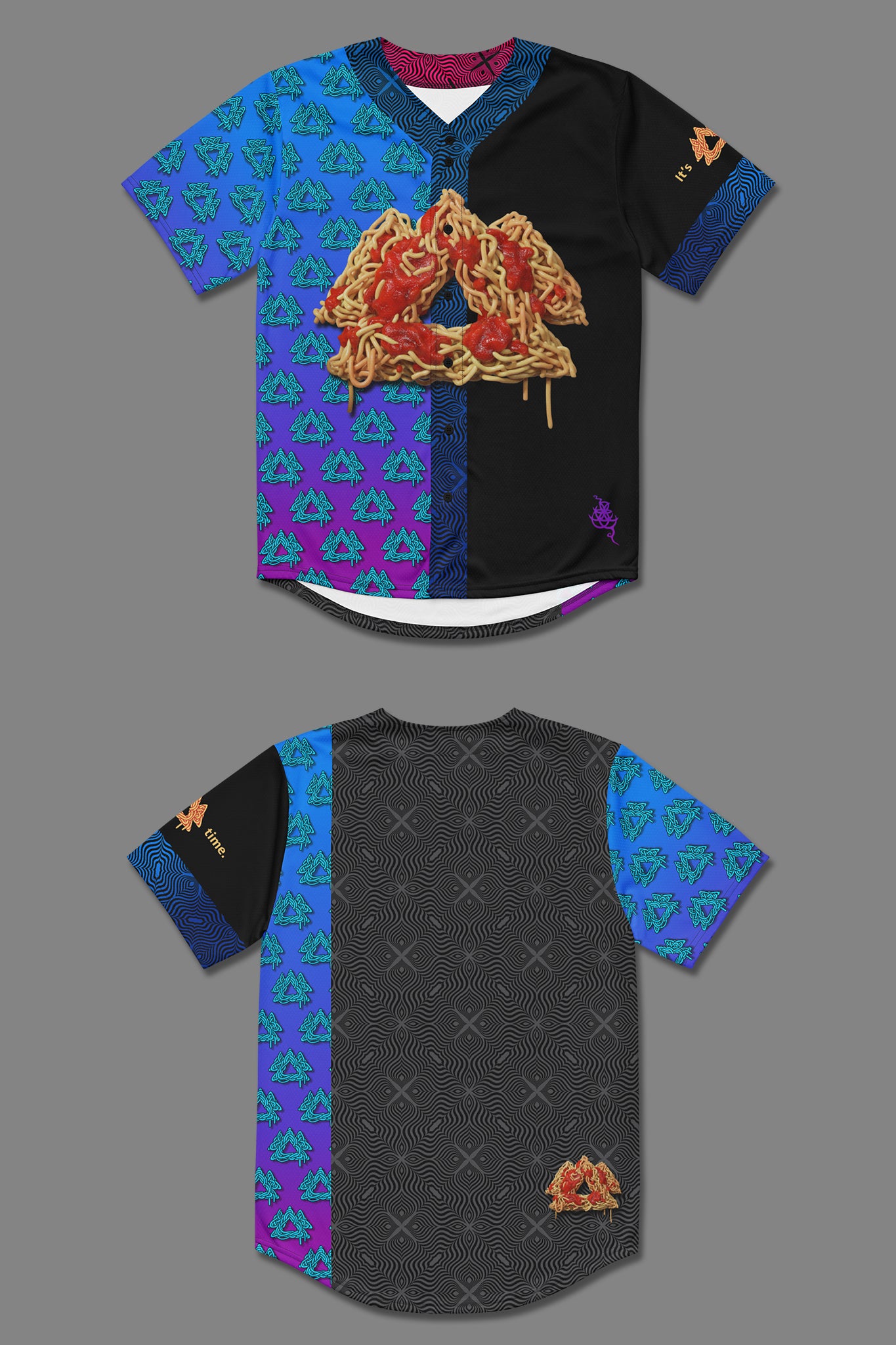 IT'S TIME Unisex Baseball Jersey